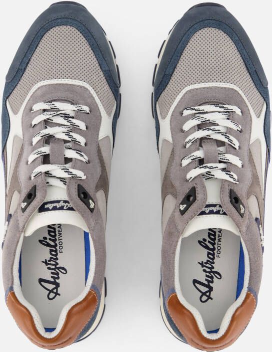 Australian Tiago Sneakers grijs Leer