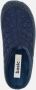 Basicz Pantoffels Blauw Textiel 370510 Heren Textiel - Thumbnail 3