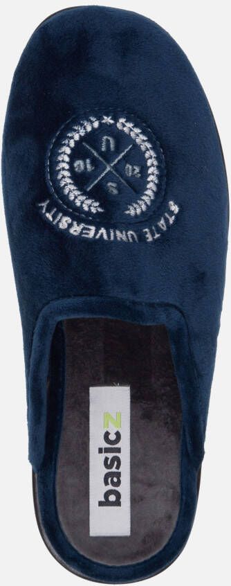 Basicz Comfort pantoffels blauw Textiel 370513