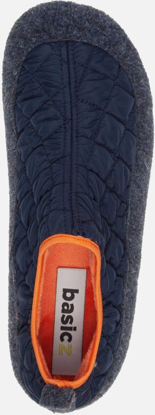 Basicz Pantoffels blauw Textiel 370507