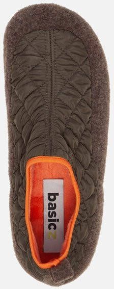 Basicz Pantoffels groen Textiel 370508