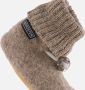 Bergstein Cozy Baby Sloffen Unisex Junior Beige - Thumbnail 11