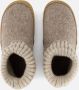 Bergstein Cozy Lux Pantoffels Sloffen Kids Beige - Thumbnail 11