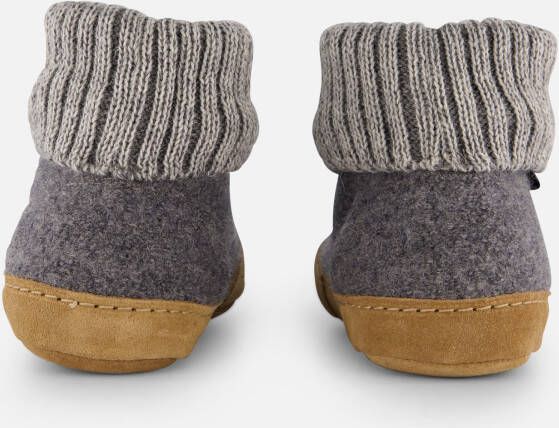 Bergstein Cozy Lux Pantoffels grijs Wol