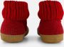 Bergstein Cozy Lux Pantoffels rood Wol - Thumbnail 5