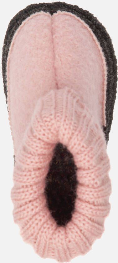 Bergstein Cozy slofjes roze Schapenwol 750210
