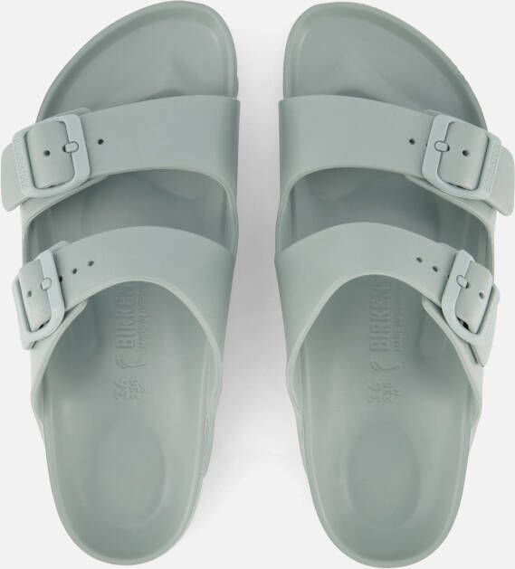 Birkenstock Arizona Slippers grijs Eva