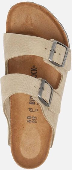 Birkenstock Arizona NU Desert Buck slippers groen