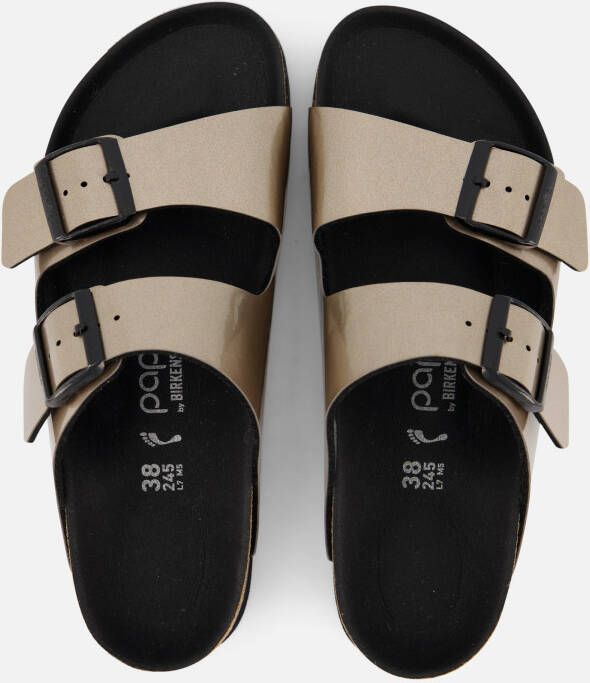 Birkenstock Pappillio Arizona Metallic taupe