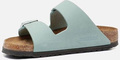 Birkenstock Arizona slippers blauw Nubuck