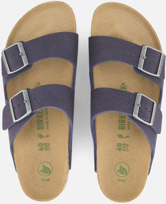 Birkenstock Arizona Slippers blauw Synthetisch