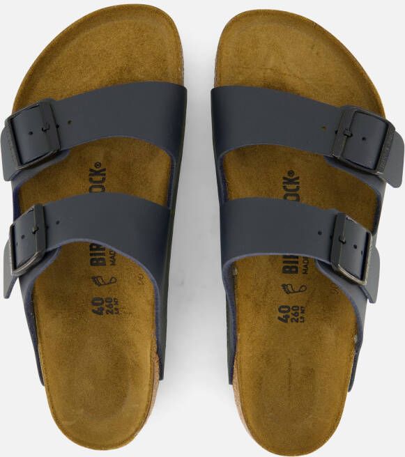 Birkenstock Arizona Slippers blauw Synthetisch