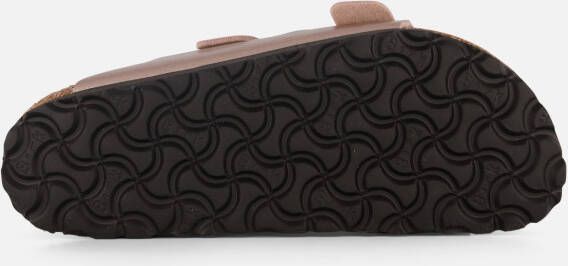 Birkenstock Arizona Slippers brons Synthetisch