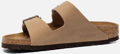 Birkenstock Arizona slippers bruin Nubuck