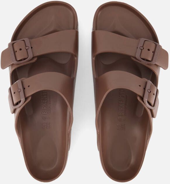 Birkenstock Arizona Slippers bruin Eva