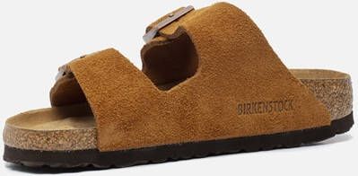 Birkenstock Arizona slippers cognac
