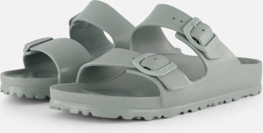 Birkenstock Arizona Slippers grijs Eva