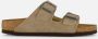 Birkenstock Slippers Arizona SYN DesDust GrTaupe Brown VEG - Thumbnail 6