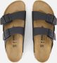 Birkenstock Arizona Slippers zwart Imitatieleer - Thumbnail 2