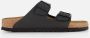 Birkenstock Arizona Slippers zwart Imitatieleer - Thumbnail 5