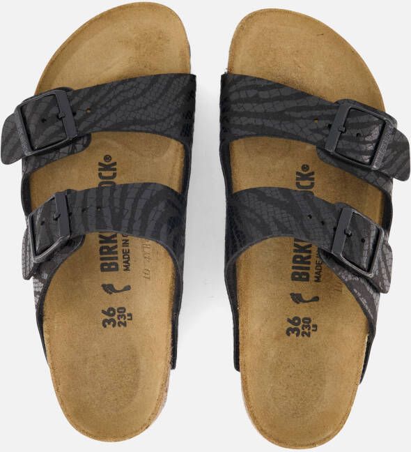 Birkenstock Arizona Slippers zwart Synthetisch