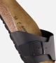 Birkenstock Satin Finish Sandal with Metal Buckle Black Dames - Thumbnail 13
