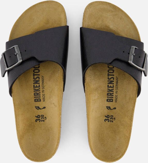 Birkenstock Catalina Narrow zwart Imitatieleer