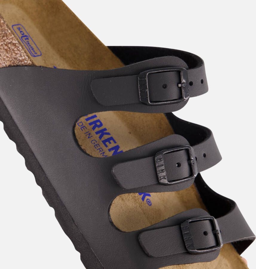 Birkenstock Florida Classic Sandalen zwart