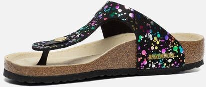 Birkenstock Gizeh Confetti slippers zwart