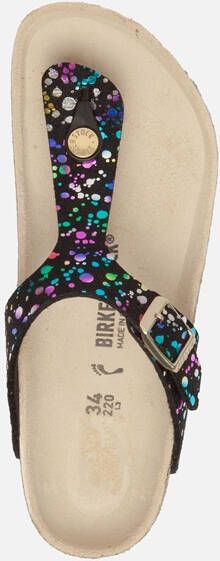 Birkenstock Gizeh Confetti slippers zwart