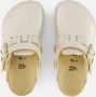 Birkenstock Kay Clogs Sandalen wit Leer - Thumbnail 5