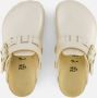 Birkenstock Kay Clogs Sandalen wit Leer - Thumbnail 9