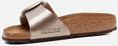 Birkenstock Madrid Big Buckle slippers taupe