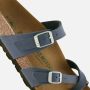 Birkenstock Mayari Slippers blauw Synthetisch - Thumbnail 4