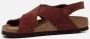 Birkenstock Tulum Dames Sandalen Chocolate Narrow fit | Bruin | Suède - Thumbnail 2