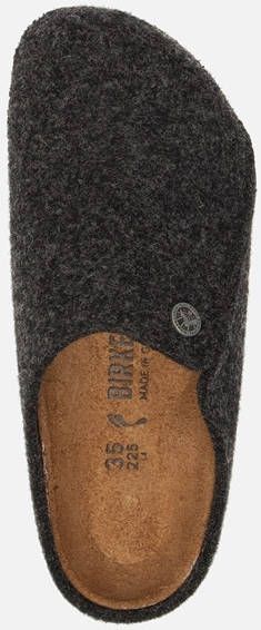 Birkenstock Zermatt pantoffels grijs Vilt 270244