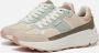 Björn Borg Chunky Runner Sneaker met Metalen Logo Meerkleurig Dames - Thumbnail 5