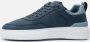 Björn Borg Lage Nubuck Leren Sneaker T1920 PRF Blauw Heren - Thumbnail 4