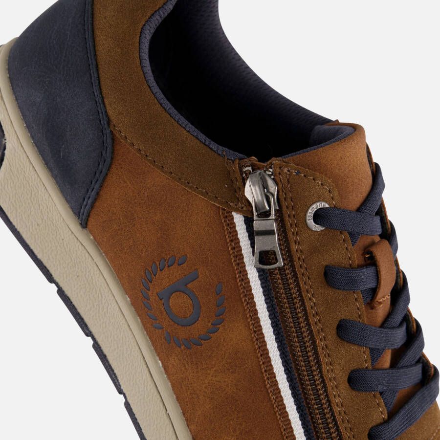 Bugatti Arriba Sneakers cognac Leer