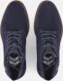Bugatti hoge leren veterschoenen blauw Echt leer - Thumbnail 5