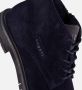 Bugatti hoge suede heren veterschoenen blauw Echt leer - Thumbnail 5
