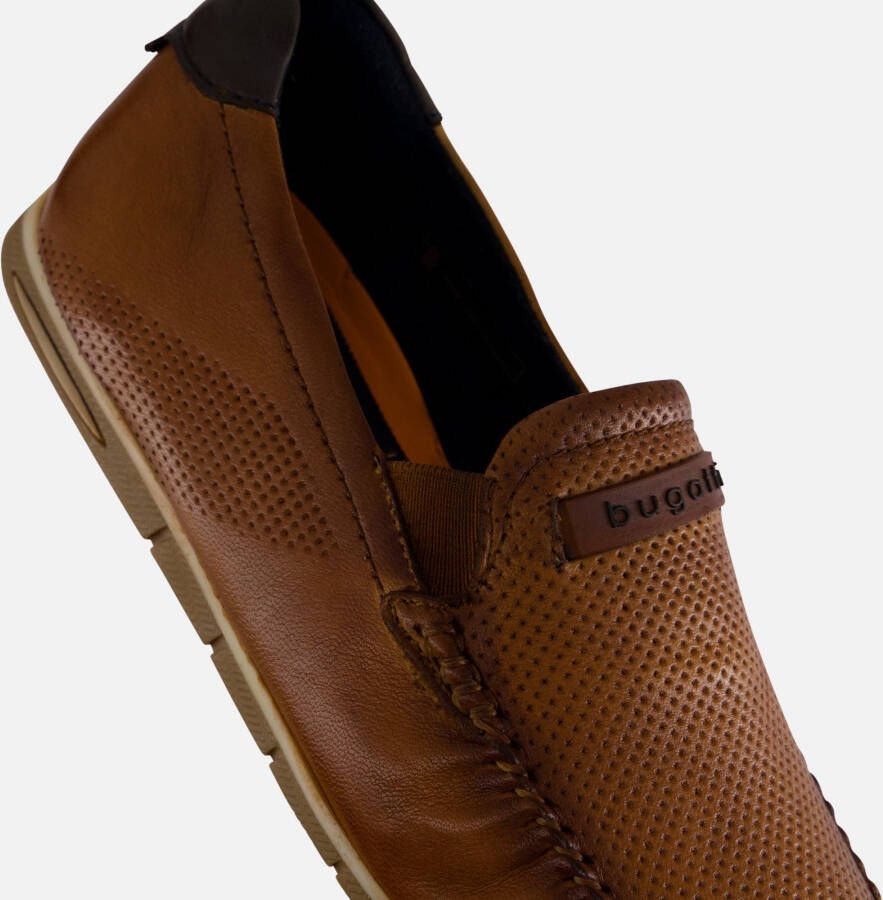 Bugatti Chesley Instappers cognac Leer