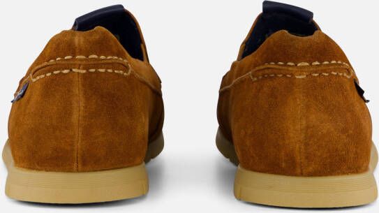 Bugatti Clipperton Instappers cognac Suede
