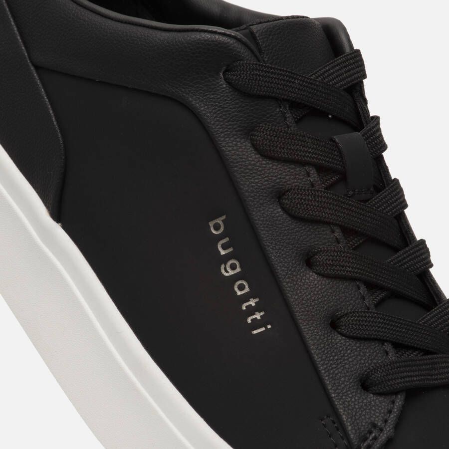 Bugatti Gunter Sneakers zwart Leer