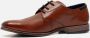 Bugatti leren heren veterschoenen Cognac - Thumbnail 10