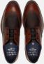 Bugatti Schoenen met perforatie businessmode lage schoen veterschoen in contrastlook - Thumbnail 11