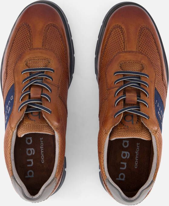 Bugatti limited edition Sneakers cognac Leer