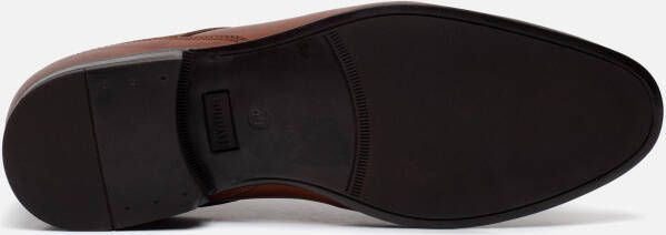 Bugatti Mevit Veterschoenen cognac Leer