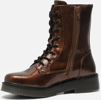 Bugatti Neria veterboot cognac lak Textiel