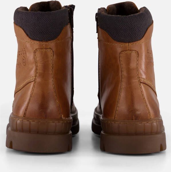 Bugatti Pallario Veterschoenen cognac Leer